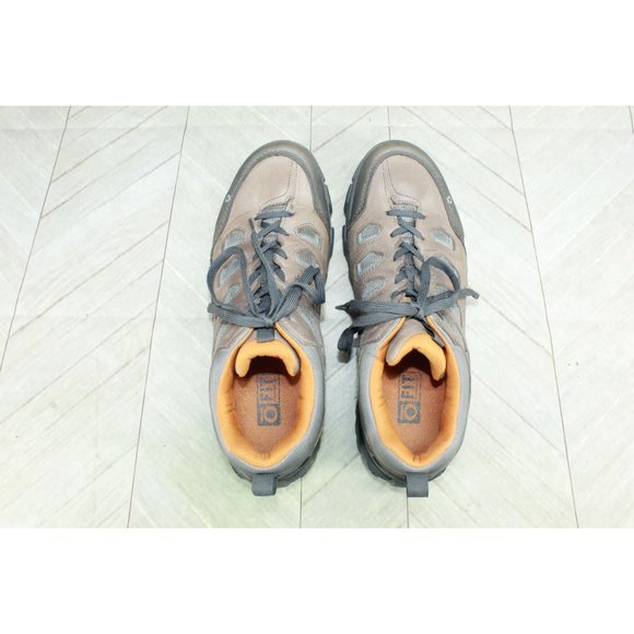 Oboz Sawtooth X Low Shoes Brown Leather Mesh Hiking Trail Shoes 11 W - Picture 6 of 9